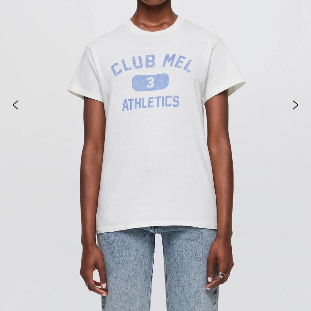 ISO RE/DONE “Club Mel” by Mel Otteberg Tee